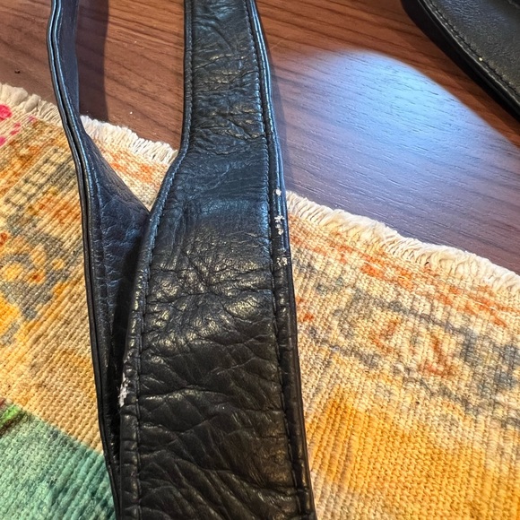FRYE Black Leather Shoulder/Hobo Bag - Picture 6 of 8